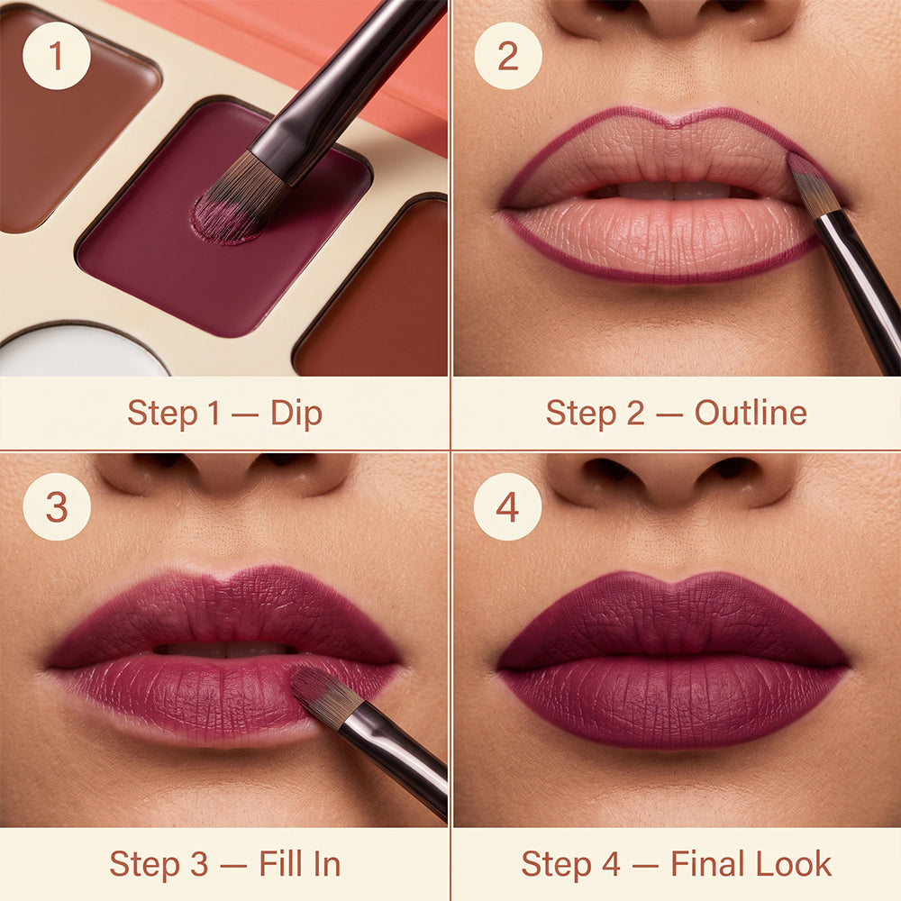 Max Touch Liptitude Professional Lip Palette (MT-2581)