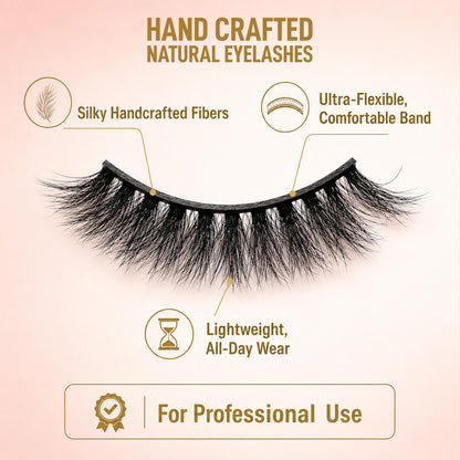 Max Touch Hand Crafted Natural Eyelashes | Professional Lashes | MT-2556
